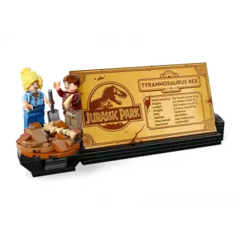 LEGO Esqueletos de dinosaurios Tyrannosaurus 76968 Set de construcción – modelo de esqueleto de T. rex para construir