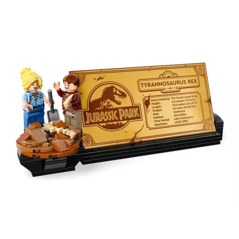 LEGO Esqueletos de dinosaurios Tyrannosaurus 76968 Set de construcción – modelo de esqueleto de T. rex para construir