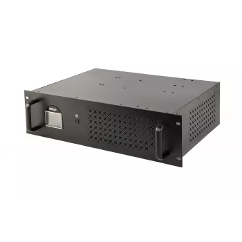 Gembird - SAI rack 19'' 3,4U 1500VA, 4 salidas IEC 230V, entrada IEC14, RJ11, USB, LCD line-interactive 1,5 kVA 900 W 4 tomas