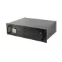 Gembird - SAI rack 19'' 3,4U 1500VA, 4 salidas IEC 230V, entrada IEC14, RJ11, USB, LCD line-interactive 1,5 kVA 900 W 4 tomas