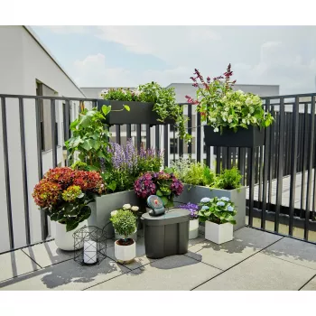 Sistema de riego por goteo Gardena 13366-20 longitud de manguera 30 m negro