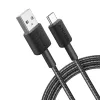 Cable Anker Innovations 322 USB-A a USB-C nailon 1,8M negro - Cable - Digital/Datos