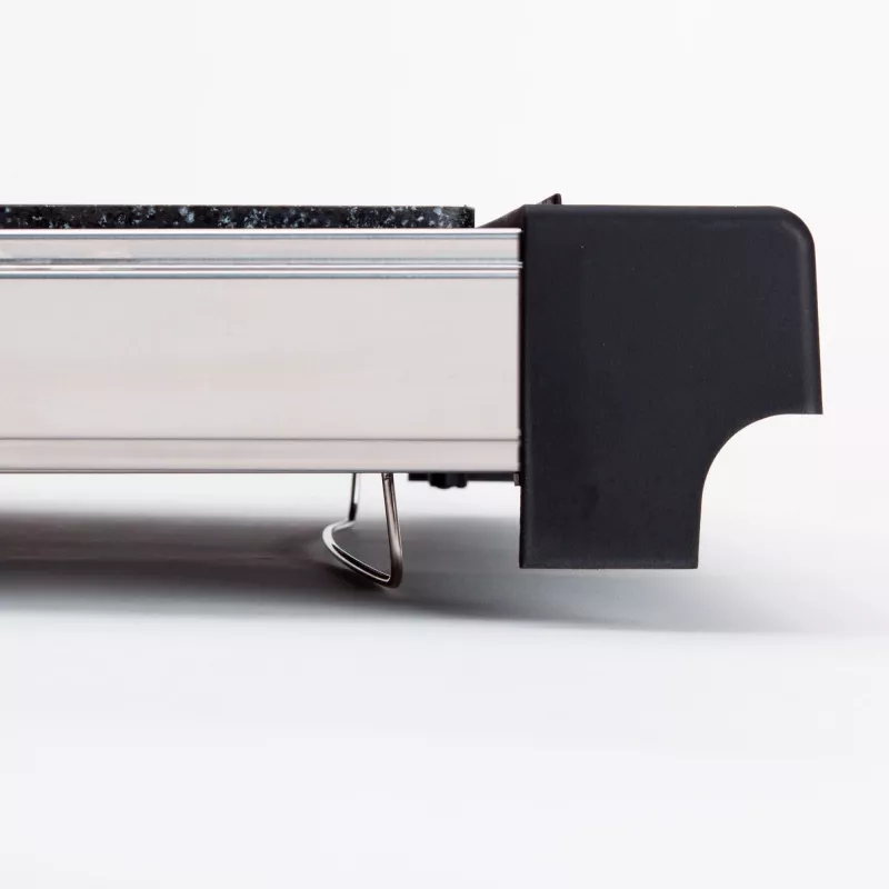 Parrilla de contacto Jata JEGR3000 — rectangular 480×320 mm, 2700 W, control táctil, negra