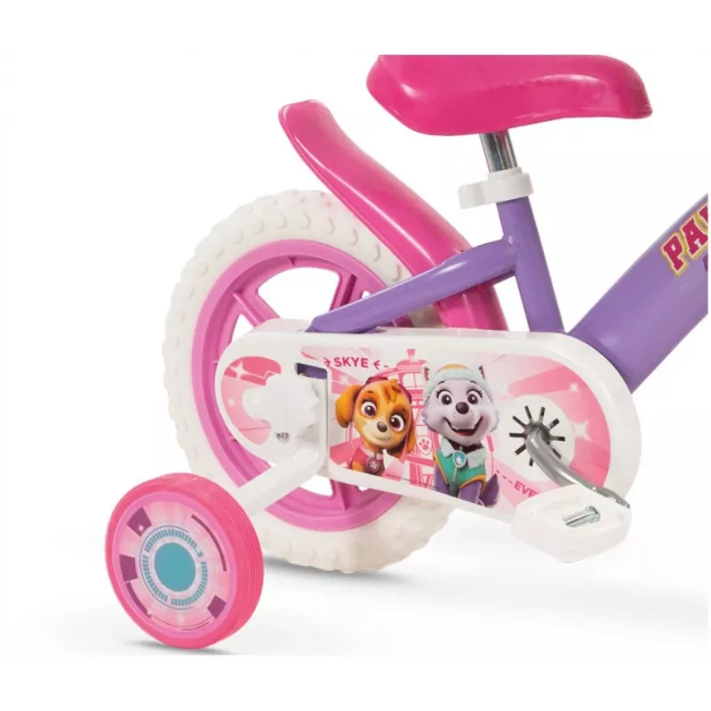 Bicicleta infantil 12 Paw Patrol lila 1180 niña TOIMSA
