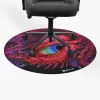 Alfombrilla protectora de suelo Arozzi Zona Redonda | Crawling Chaos — alfombrilla redonda protectora para ruedas de silla y suelo, modelo AZ-ZONA-PAD-CHAOS