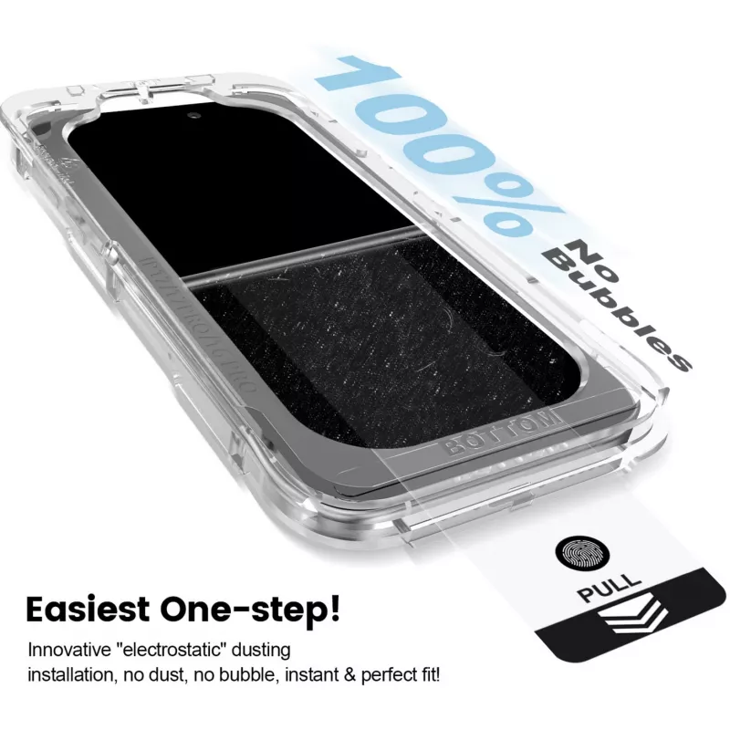 NEVOGLASS, protector de pantalla transparente, iPhone 17 Air, con Easy App