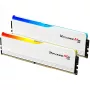 DIMM 32 GB DDR5-6000 (2x 16 GB) Dual-Kit, memoria blanca, F5-6000J3636F16GX2-RM5RW, Ripjaws M5, INTEL XMP