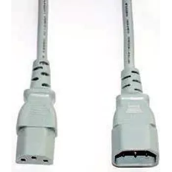 Cable de alimentación e+p SW 13 2m conector hembra C14 CEE7/14