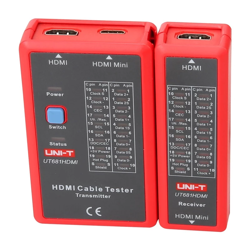 UNI-T UT681HDMI Comprobador de cables HDMI