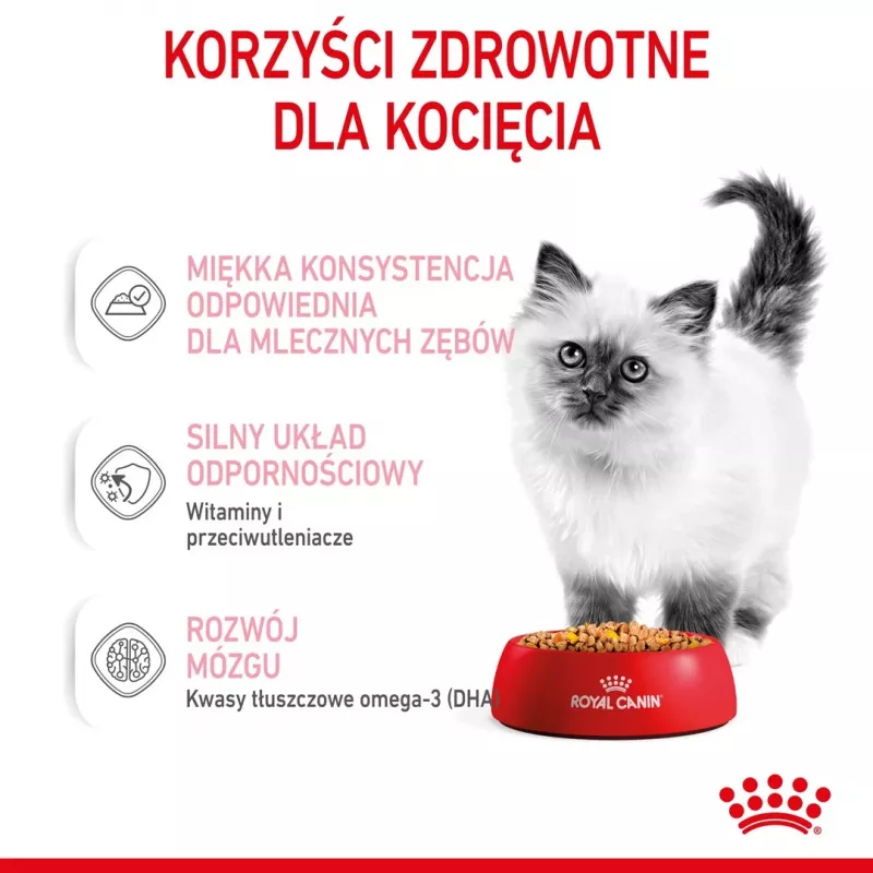Royal Canin Feline Health Nutrition Kitten Instinctive en gelatina comida húmeda para gatitos, 12 x 85 g