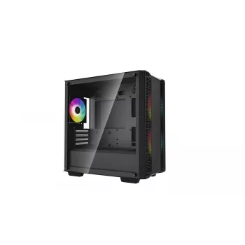 DeepCool CC360 ARGB mini torre negra