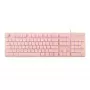 Teclado gaming White Shark GK-003441 Tachi, rosa, distribución US