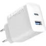 Cargador móvil Anker A2348G21 — 20 W USB‑C interior, blanco