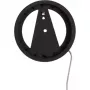 NeXtime Reloj 3094 Light It Up, Ø18.5 cm, iluminación, pared, negro