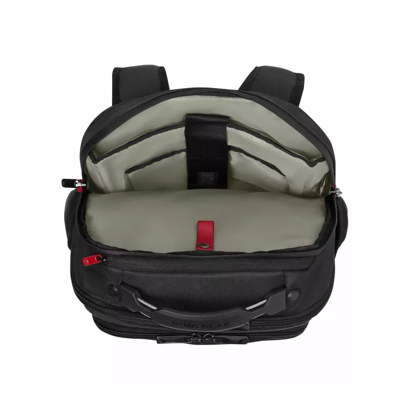 Wenger Altair 653186 mochila para portátil de 15,6" con compartimento para tableta, poliéster, negra
