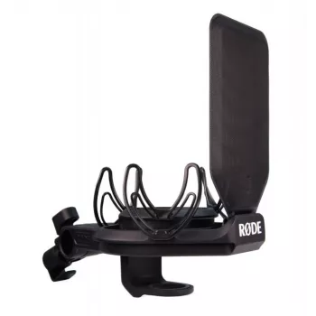 Pie de micrófono RODE RM3 brazo articulado ajustable y robusto – solución de montaje para estudio y broadcast