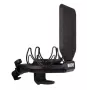 Pie de micrófono RODE RM3 brazo articulado ajustable y robusto – solución de montaje para estudio y broadcast