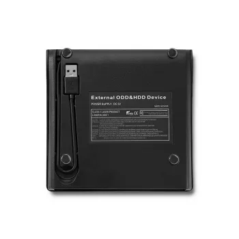 Carcasa/bandeja para unidad de CD/DVD SATA USB 3.0 12.7mm