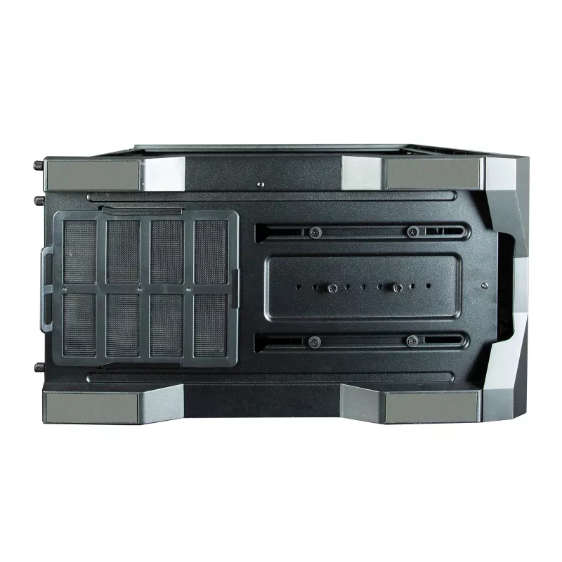 Zalman Z9 Iceberg MS negro caja de PC ATX mid tower con 4 ventiladores ARGB de 140 mm - torre midi/mini - ATX