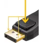 Goobay 64849 cable DisplayPort 1 m negro (64849)