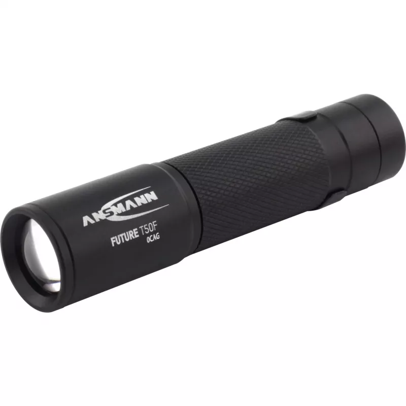 Ansmann 1600-0159 - Linterna de mano - Negra - Aluminio - LED - 1 lámpara - 60 lm