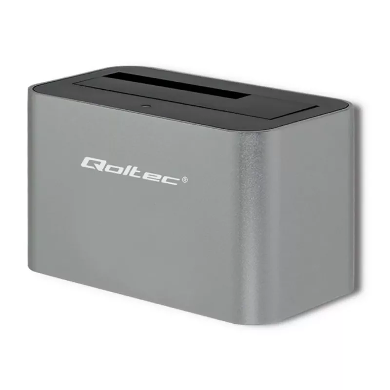 Base de acoplamiento Qoltec 5315 HDD/SSD | 2.5/3.5 SATA | USB 3.0
