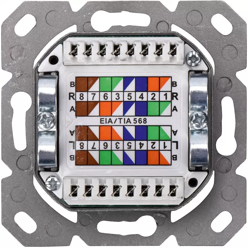 Toma de pared Digitus CAT 5e DN-9001-N