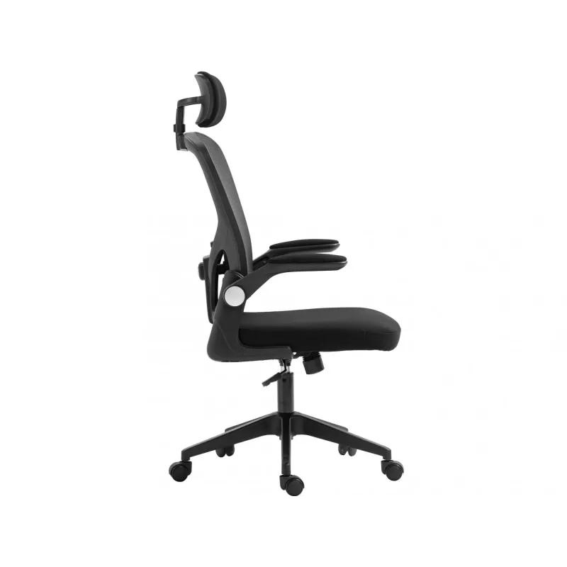 Silla gaming Sandberg ErgoFusion Basic asiento acolchado respaldo de malla negro