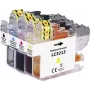 Renkforce pack combinado de tintas compatible sustituto Brother LC-3213 (LC3213VALDR) negro, cian, magenta, amarillo RF-5679866 (RF-5679866)
