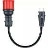 go-e Set de adaptadores para Gemini flex 11 kW, set de 3 piezas (negro, 30 cm)
