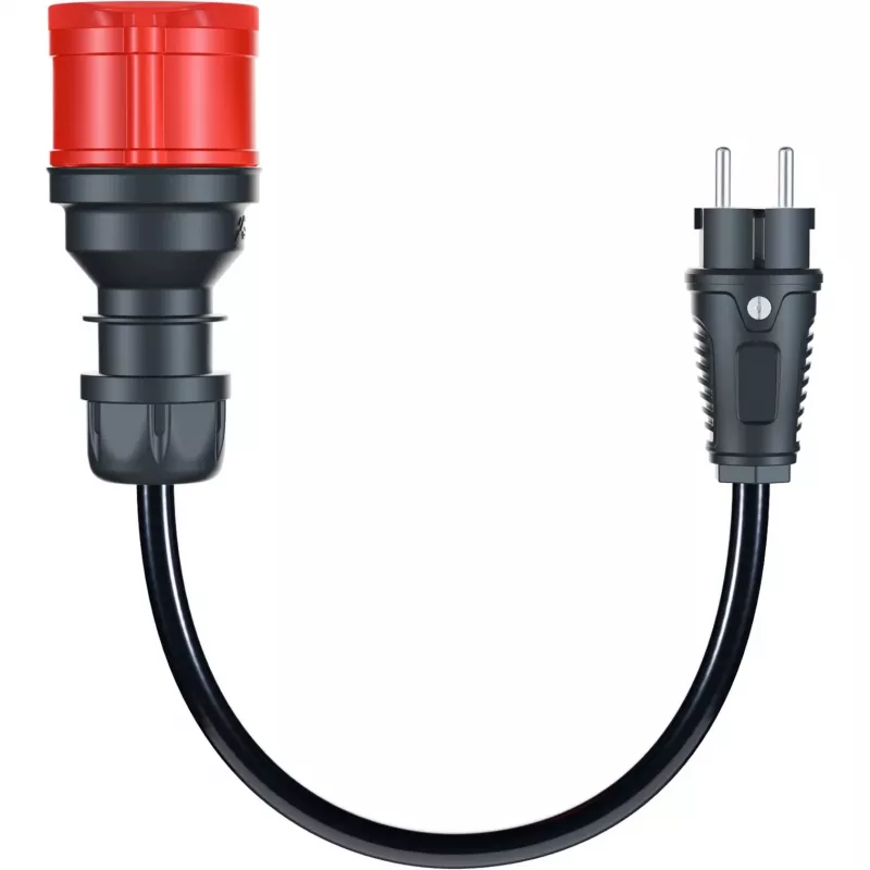 go-e Set de adaptadores para Gemini flex 11 kW, set de 3 piezas (negro, 30 cm)