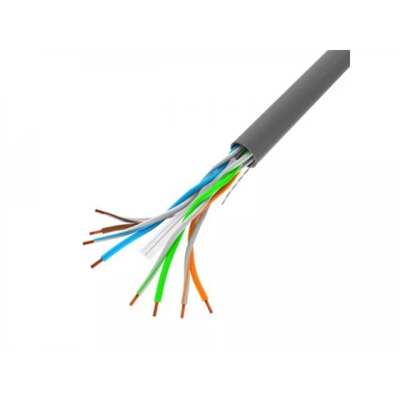 Cable de red Lanberg LCU6-10CC-0100-S Gris 100 m U/UTP (UTP)