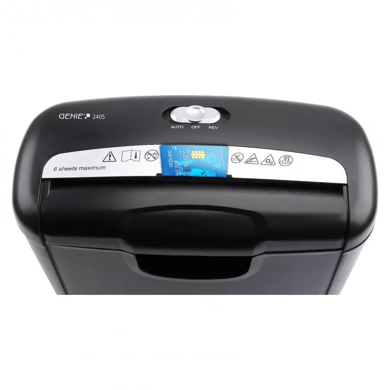 Genie 240 S - Corte en tiras - 6 mm - 12 l - 6 hojas - 72 dB - P-2