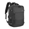 Mochila de viaje de cabina NOVEEN CTB400, 40x20x25 cm, negra