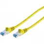 Cable de red S/CONN 75715-Y amarillo 5 m Cat6a S/FTP