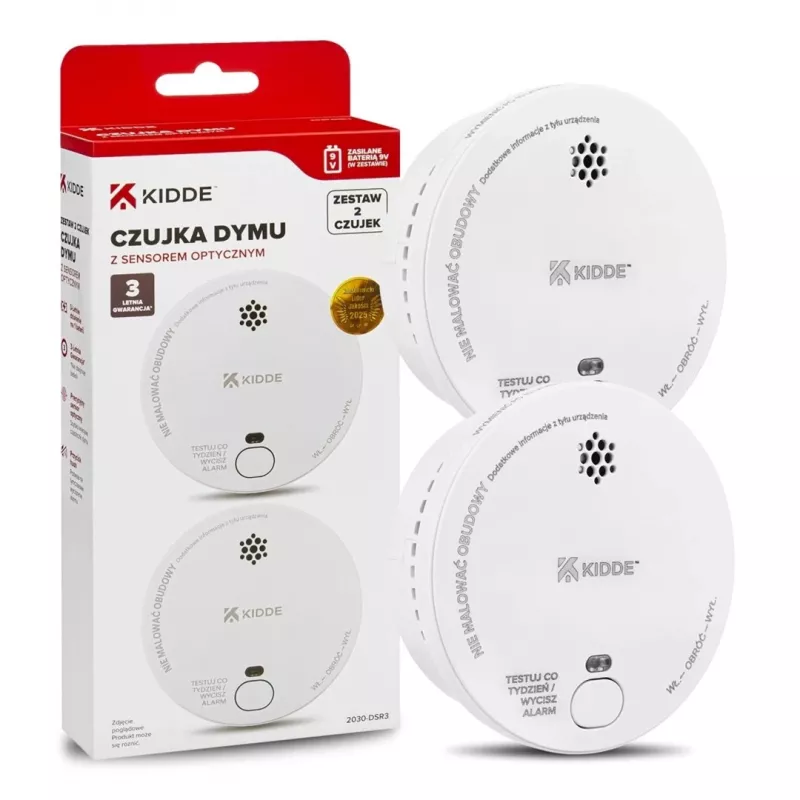 Set de dos detectores de humo 2030-DSR3 KIDDE