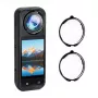 Protector de objetivo Puluz PU749T para cámara Insta360 X5 — accesorio de parasol