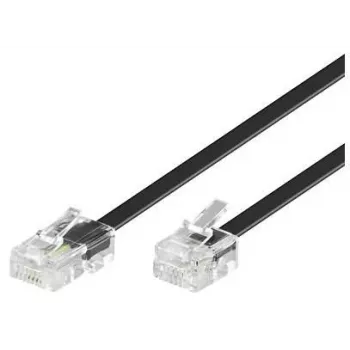 Cable telefónico Microconnect MPK451S RJ11 RJ45 1m negro