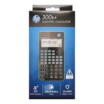 Calculadora científica HP para oficina HP 300SPLUS/INT BX, 315 funciones, 155x84x20mm, negra