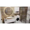 Armario de lavadero Top e shop POLA para lavadora – blanco