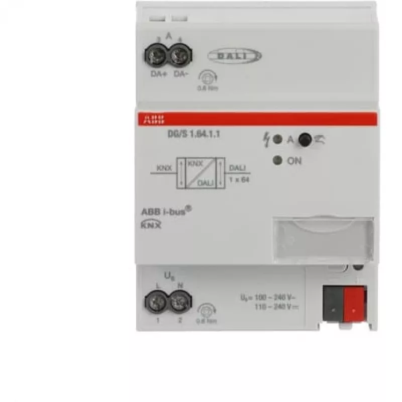 Gateway/Controlador ABB 2CDG110198R0011, IP20, 264 V entrada, 70×63,5×90 mm, gris