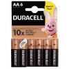 Pack de pilas Duracell Basic AA / LR6 — 6 unidades (alcalinas)