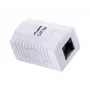 Toma de conexión Lanberg OU5-0001-W RJ-45 blanca