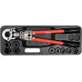 Yato PEX-AL-PEX Tenaza de crimpar manual con set de 8 mordazas