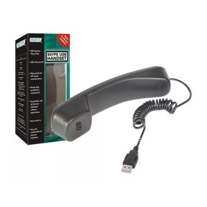 Auricular telefónico USB Digitus DA-70772