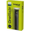 Afeitadora de lámina y recortadora Philips OneBlade QP1424/10 — antracita, a pilas, 30 min de autonomía, peines para barba