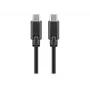 Cable Goobay USB-C™ 3.1 Generación 1, negro, 2m conector USB-C™ macho > conector USB-C™ macho