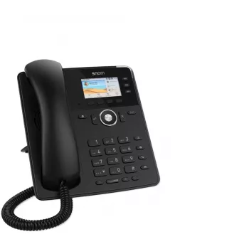 Teléfono de sobremesa Snom D717 Teléfono IP Negro 3 líneas TFT