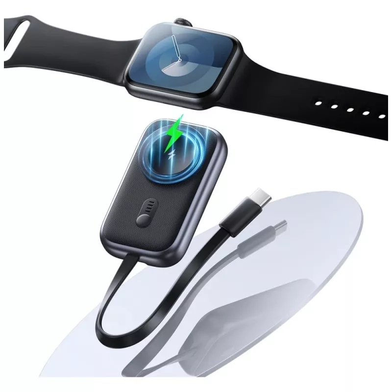 Batería externa usams CD245SBWXC02 1200 mAh para Apple Watch – cargador portátil