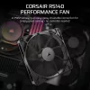 Ventilador Corsair RS140 14 cm negro 330–1700 U/min 0,11–3,46 mmH2O